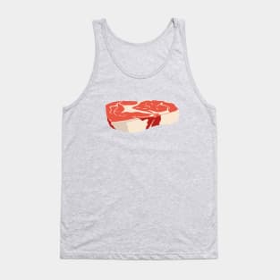 Steak Illustration Tank Top